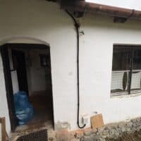 Zemnící bod pro fotovoltaický ohřev bezpečnostní výkop