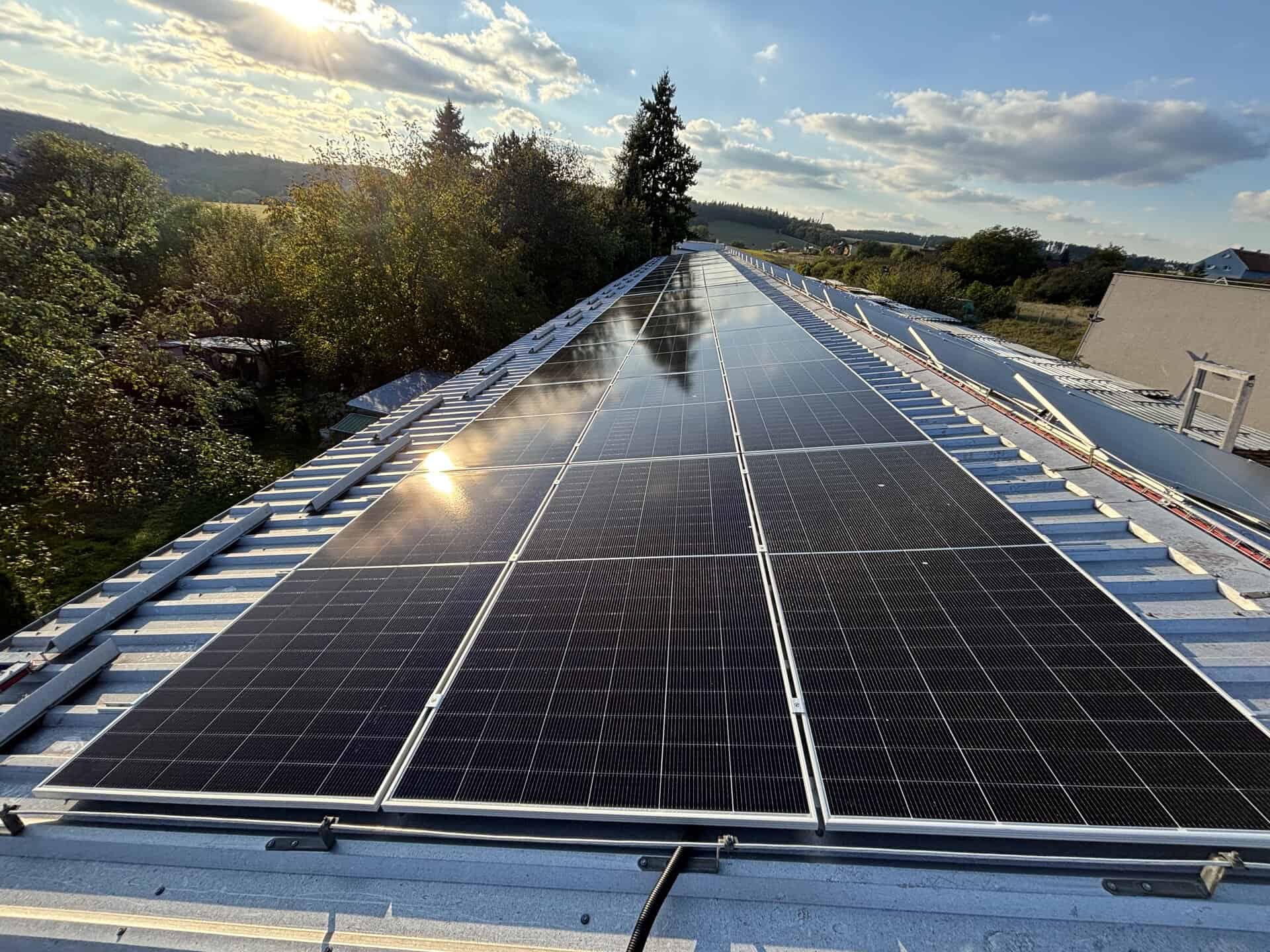 fotovoltaika pro firmu Pila Lipůvka 52kW